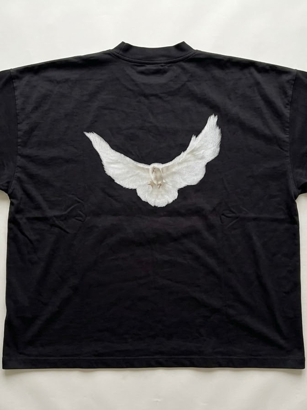 Yeezy Gap Engineered by Balenciaga Dove 3/4 Sleeve Tee, Black, Large, New